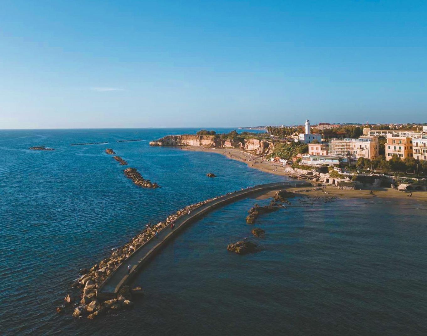 Kesya Seaview Apartment - Attico - 50Mt Dal Mare Anzio Dış mekan fotoğraf